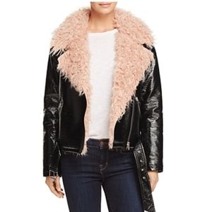 Sunset + Spring Winter Patent Motorcycle Jacket XS